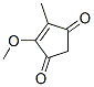 4-Methoxy-5-methyl-4-cyclopentene-1,3-dione CAS#: 7180-62-3