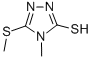 4-Methyl-5-methylsulfanyl-4H-[1,2,4]triazole-3-thiol CAS#: 62770-12-1