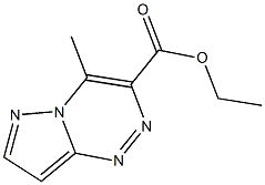 4-Methylpyrazolo[5,1-c][1,2,4]triazine-3-carboxylic acid ethyl ester CAS#: 6726-54-1