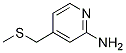 4-[(Methylsulfanyl)Methyl]pyridin-2-aMine CAS#: 179554-98-4