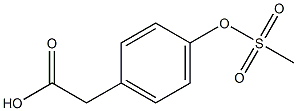 4-[(Methylsulfonyl)oxy]-benzeneacetic acid CAS#: 64369-79-5