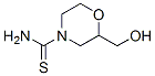 4-Morpholinecarbothioamide,  2-(hydroxymethyl)- CAS#: 561013-24-9
