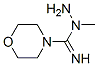 4-Morpholinecarboximidicacid,N-methyl-,hydrazide(9CI) CAS#: 684645-59-8