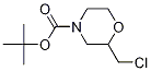 4-Morpholinecarboxylic acid, 2-(chloromethyl)-, 1,1-dimethylethyl ester CAS#: 650579-38-7