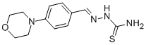 4-Morpholinobenzaldehyde thiosemicarbazone CAS#: 64038-88-6