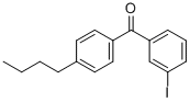 4-N-BUTYL-3'-IODOBENZOPHENONE CAS#: 64358-32-3