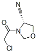4-Oxazolidinecarbonitrile, 3-(chloroacetyl)-, (4R)- (9CI) CAS#: 637018-78-1