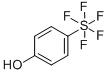 4-(PENTAFLUOROSULFANYL)PHENOL CAS#: 774-94-7