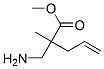 4-Pentenoic  acid,  2-(aminomethyl)-2-methyl-,  methyl  ester CAS#: 554451-18-2