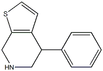 4-Phenyl-4,5,6,7-tetrahydrothieno[2,3-c]pyridine CAS#: 66200-59-7