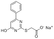 4-Phenyl-6-oxy-pyrimidine-2-thioglycolic acid (sodium salt) CAS#: 63906-47-8