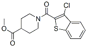 4-Piperidinecarboxylicacid,1-[(3-chlorobenzo[b]thien-2-yl)carbonyl]-,methylester(9CI) CAS#: 600122-25-6