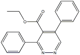 4-Pyridazinecarboxylic acid, 3,5-diphenyl-, ethyl ester CAS#: 660423-56-3