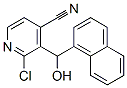 4-Pyridinecarbonitrile,  2-chloro-3-(hydroxy-1-naphthalenylmethyl)- CAS#: 658695-47-7