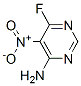4-Pyrimidinamine,  6-fluoro-5-nitro- CAS#: 667-89-0