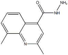 4-Quinolinecarboxylicacid,2,8-dimethyl-,hydrazide(9CI) CAS#: 590376-58-2