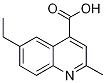 4-Quinolinecarboxylicacid,6-ethyl-2-methyl-(9CI) CAS#: 590376-60-6