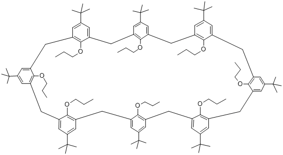 4-TERT-BUTYLCALIX[8]ARENE OCTA-N-PROPYL ETHER CAS#: 628304-60-9
