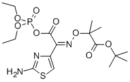 4-THIAZOLEACETIC ACID, 2-AMINO-ALPHA-[[2-(1,1-DIMETHYLETHOXY)-1,1-DIMETHYL-2-OXOETHOXY]IMINO]-, ANHYDRIDE WITH DIETHYL HYDROGEN PHOSPHATE, (Z)- CAS#: 179258-52-7