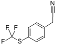 4-(TRIFLUOROMETHYLTHIO)PHENYLACETONITRILE CAS#: 70124-90-2