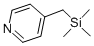 4-TRIMETHYLSILYLMETHYLPYRIDINE CAS#: 6844-47-9