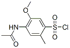 4-acetamido-5-methoxy-2-methylbenzenesulphonyl chloride CAS#: 68039-14-5