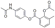 4-(acetylamino)phenyl 3-methyl-o-acetylsalicylate CAS#: 69705-27-7