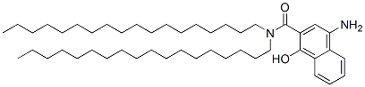 4-amino-1-hydroxy-N,N-dioctadecylnaphthalene-2-carboxamide CAS#: 65208-33-5