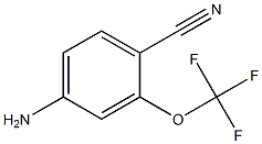 4-amino-2-(trifluoromethoxy)benzonitrile CAS#: 609783-06-4