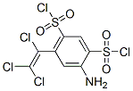 4-amino-6-(trichlorovinyl)benzene-1,3-disulphonyl dichloride CAS#: 60285-85-0