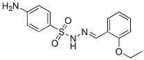 4-amino-N-[(2-ethoxyphenyl)methylideneamino]benzenesulfonamide CAS#: 6949-46-8