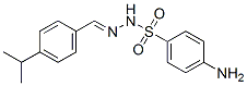 4-amino-N-[(4-propan-2-ylphenyl)methylideneamino]benzenesulfonamide CAS#: 6949-50-4