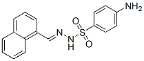 4-amino-N-(naphthalen-1-ylmethylideneamino)benzenesulfonamide CAS#: 7251-72-1