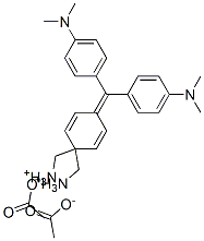 [4-[bis[4-(dimethylamino)phenyl]methylene]-2,5-cyclohexadien-1-ylidene]dimethylammonium acetate CAS#: 67939-65-5