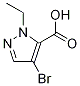4-bromo-1-ethyl-1H-pyrazole-5-carboxylic acid(SALTDATA: FREE) CAS#: 514800-97-6