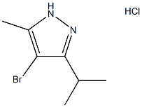 4-bromo-5-isopropyl-3-methyl-1H-pyrazole(SALTDATA: HCl) CAS#: 60061-69-0