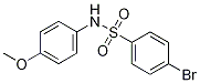 4-bromo-N-(4-methoxyphenyl)benzenesulfonamide CAS#: 7454-72-0