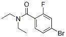 4-bromo-N,N-diethyl-2-fluorobenzamide CAS#: 682778-07-0