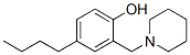 4-butyl-2-(1-piperidylmethyl)phenol CAS#: 7251-77-6