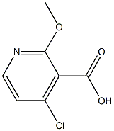 4-chloro-2-Methoxy-pyridine-3-carboxylic acid CAS#: 605661-81-2