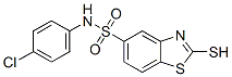 4'-chloro-2-mercapto-5-benzothiazolesulphonanilide CAS#: 7341-89-1