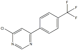 4-chloro-6-(4'-(trifluoromethyl)phenyl)pyrimidine CAS#: 659729-09-6