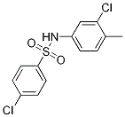 4-chloro-N-(3-chloro-4-methylphenyl)benzenesulfonamide CAS#: 7454-71-9