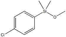 (4-chlorophenyl)-methoxy-dimethyl-silane CAS#: 62244-44-4