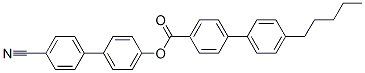 4'-cyano[1,1'-biphenyl]-4-yl 4'-pentyl[1,1'-biphenyl]-4-carboxylate CAS#: 62622-42-8