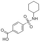4-(cyclohexylsulfamoyl)benzoic acid CAS#: 6314-70-1
