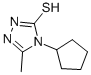 4-cyclopentyl-5-methyl-4H-1,2,4-triazole-3-thiol CAS#: 669755-14-0