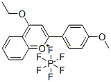 4-ethoxy-2-(4-methoxyphenyl)-1-benzopyrylium hexafluorophosphate(1-) CAS#: 66142-19-6