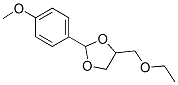 4-(ethoxymethyl)-2-(4-methoxyphenyl)-1,3-dioxolane CAS#: 6301-38-8