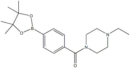 (4-ethyl-1-piperazinyl)[4-(4,4,5,5-tetramethyl-1,3,2-dioxaborolan-2-yl)phenyl]methanone CAS#: 656239-39-3